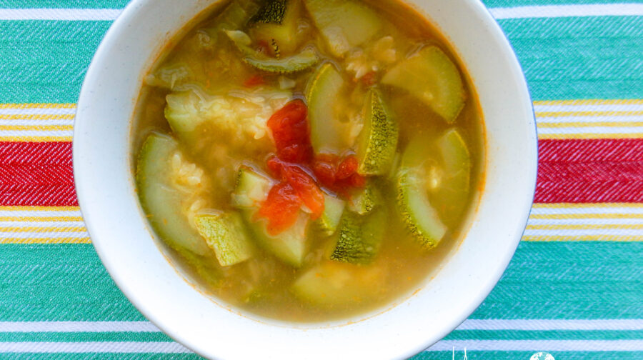 Sopa de Calabacitas (Squash Soup)