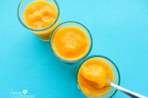 Saffron Mango Sorbet